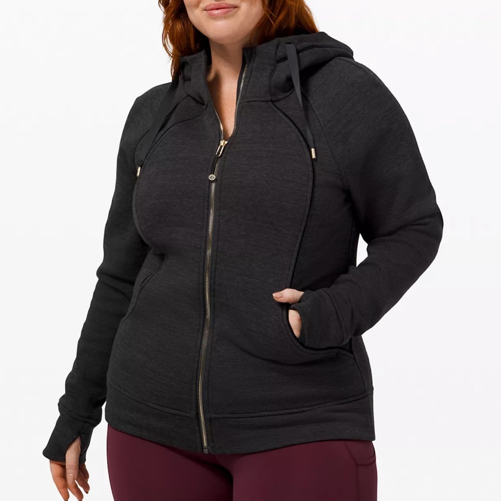 Lululemon Scuba*Plush Hoodie/ColourHeathered Core Black/Black